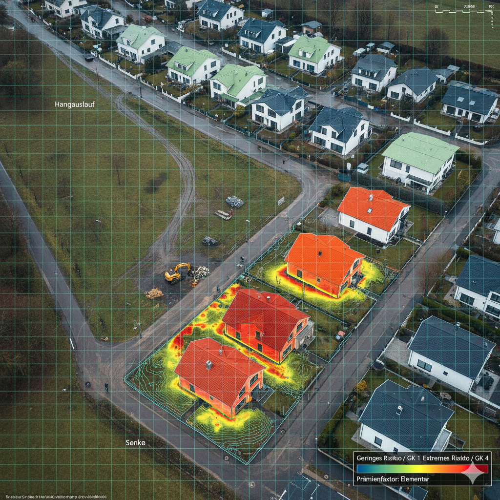 Adressgenaue Flutanalyse